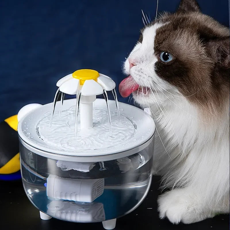 1.2L Pet Water Fountain: Quiet & Efficient Hydration for Cats and Dogs | Retail Second