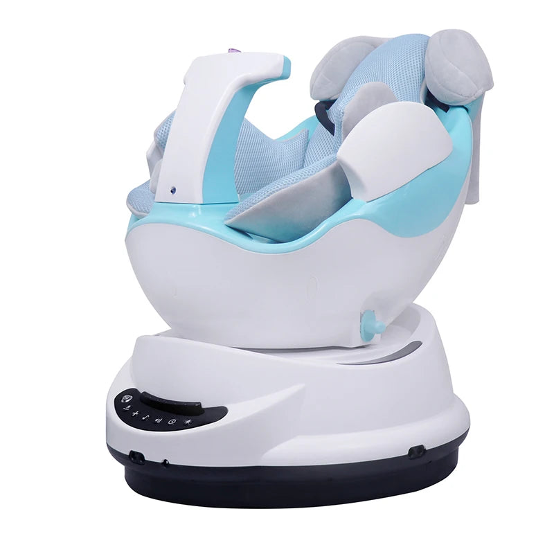 2021 New Smart Children's Music Rocking Chair To Coax Baby Artifact Indoor Smart Remote Control Baby Electric Car Retail Second