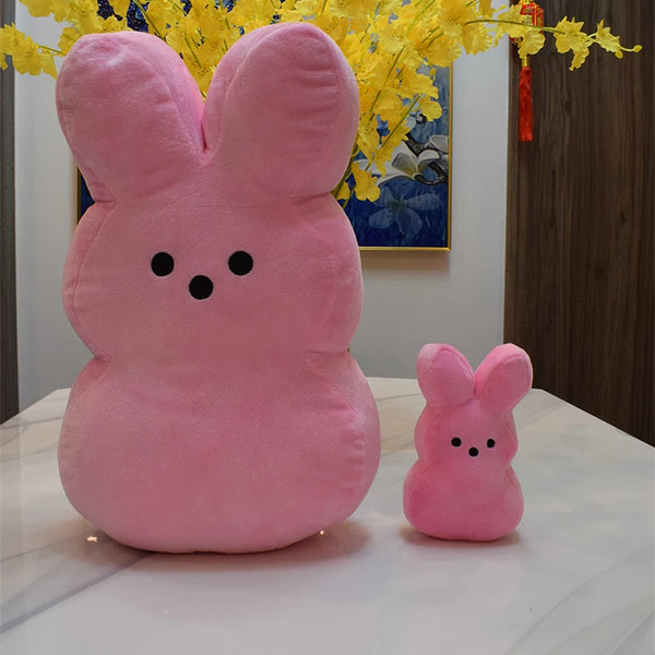 38cm 15cm peeps plush bunny rabbit peep Easter Toys Simulation Stuffed Animal Doll for Kids Children Soft Pillow Gifts girl toy Retail Second