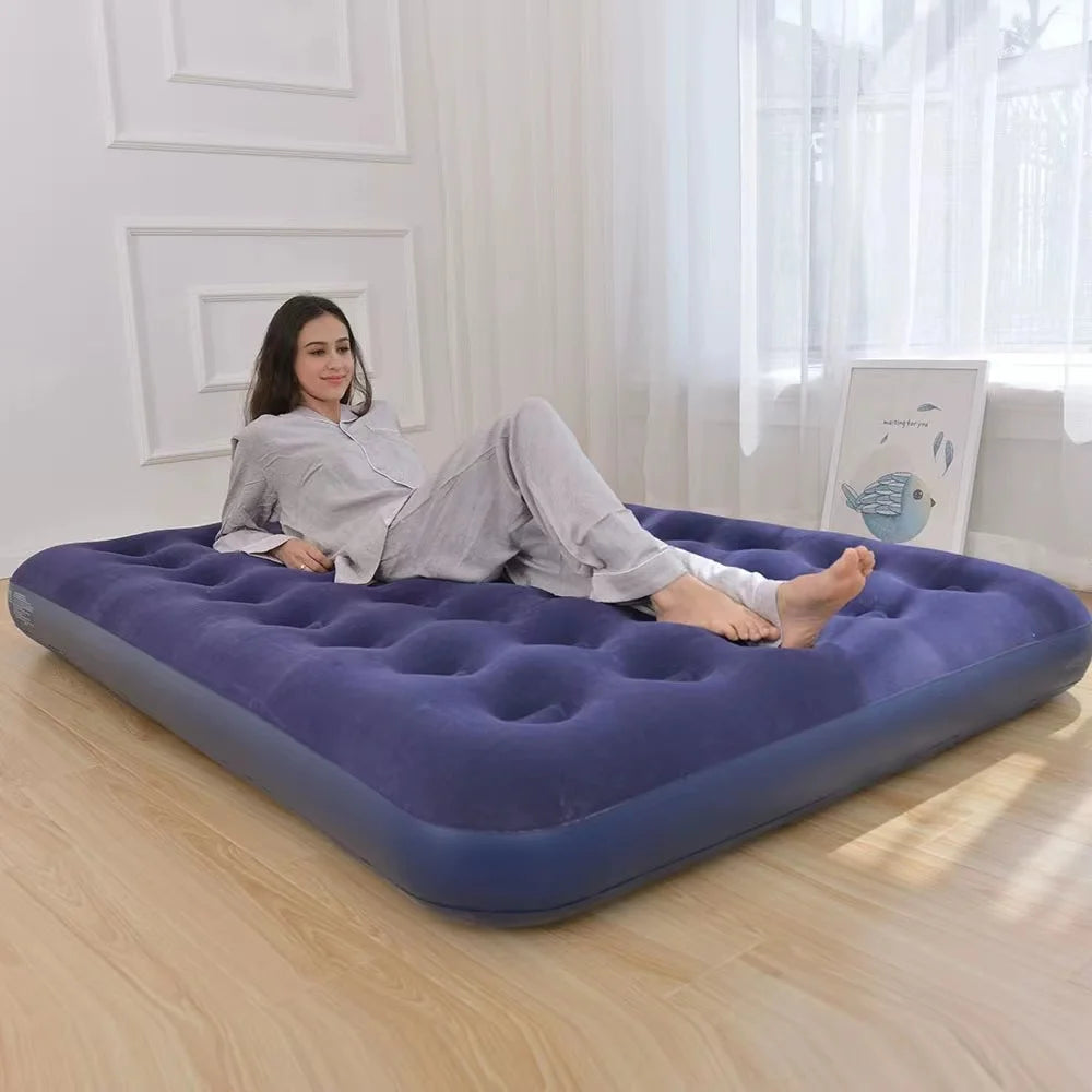 Intex 64756 Single design air bed inflatable air mattress with built-in pump  air mattress - Retail Second