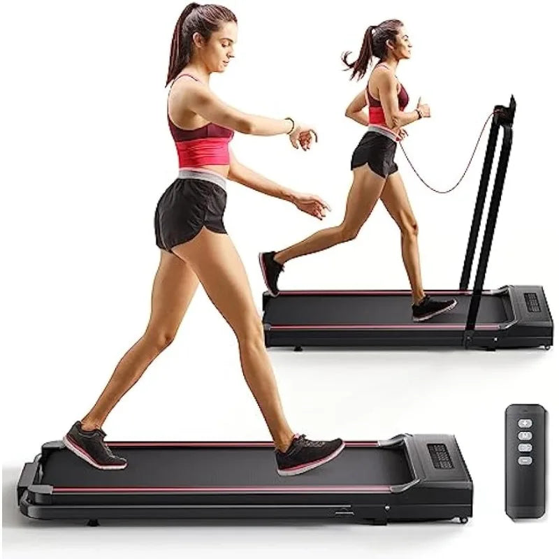 Freepi 2-in-1 Folding Treadmill: Compact & Versatile