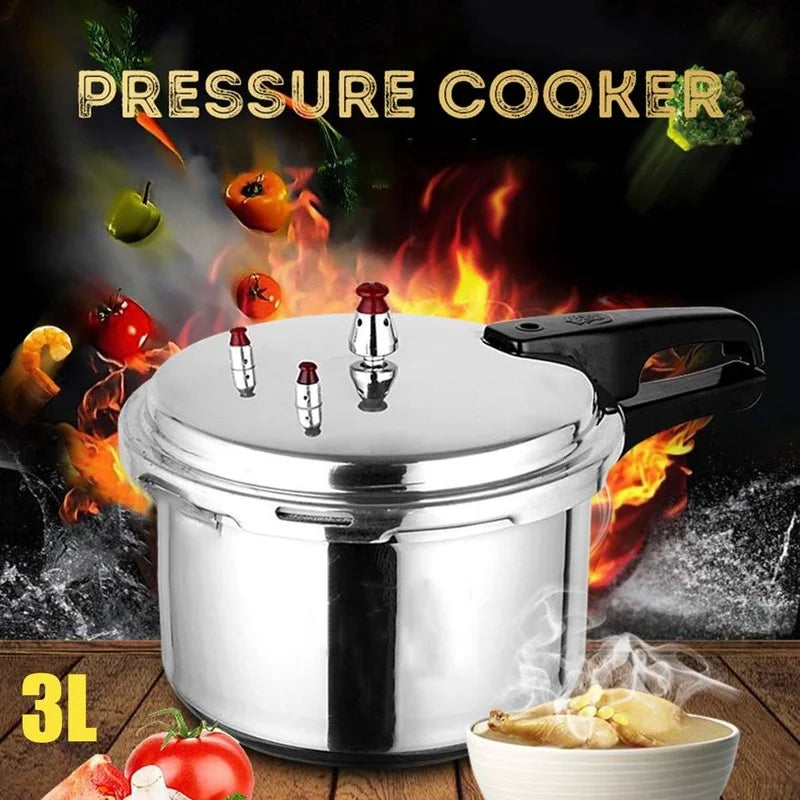 18/20/22/28cm Kitchen Pressure Cooker Electric Stove Gas Stove Energy-saving Safety Cooking Utensils Outdoor Camping 3/4/5/11L Retail Second
