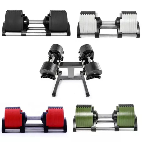 Adjustable Home Fitness Dumbbells: Perfect for Strength Training