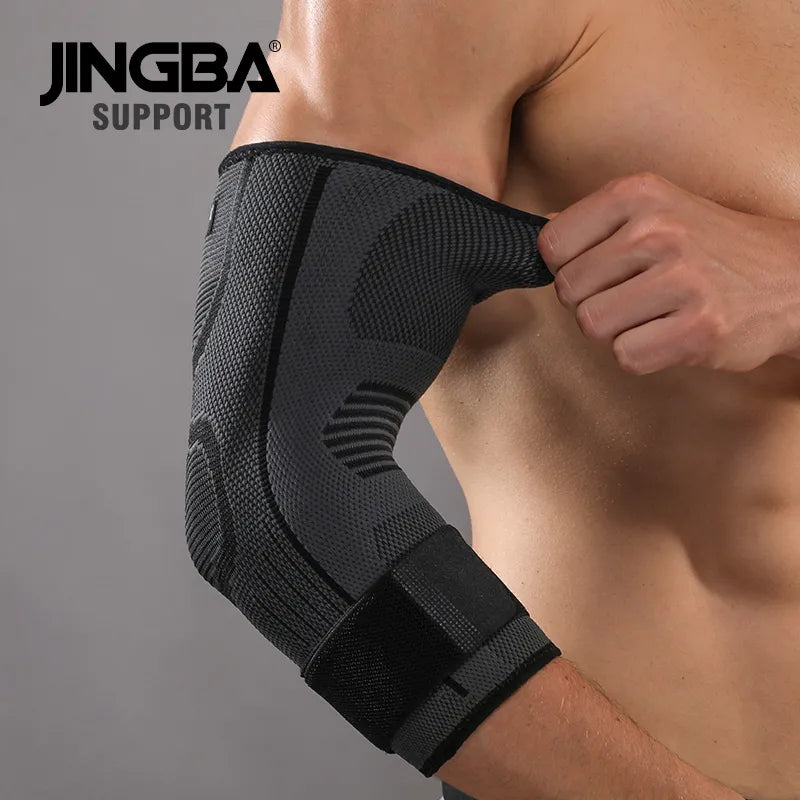 Compression Protective Elbow Support Brace for Basketball Volleyball - Retail Second