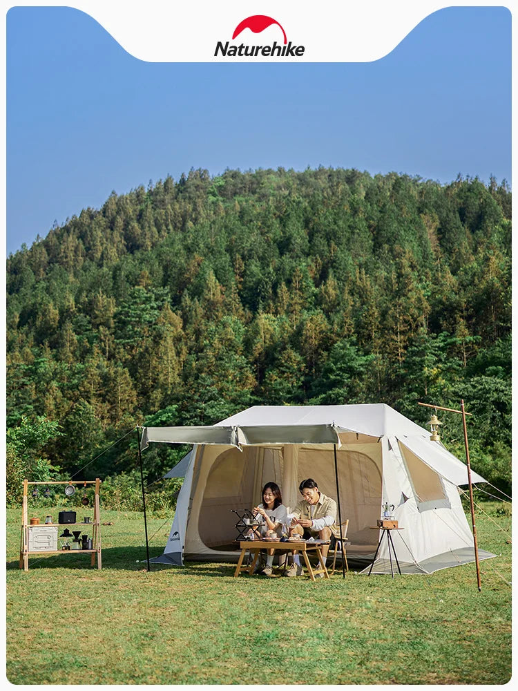 Naturehke Village 8.5 AIR air injection tent/lightweight air tent/13m2/UPF50 +/free shipping/duty included Retail Second