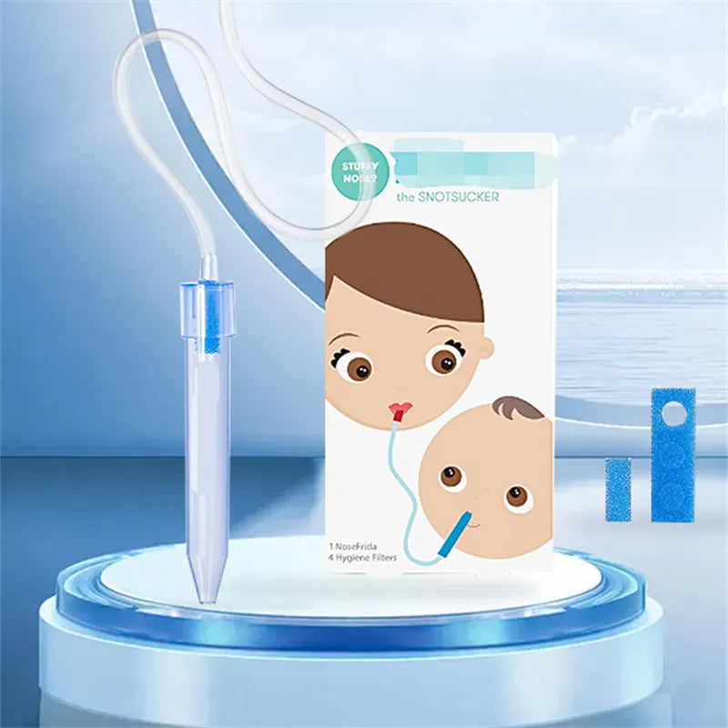 Silicone Soft Nosed Baby Nasal Aspirator For Cleaning Nasal Mucus In Newborns And Babies  Anti Reflux And nasal Congestion Tools - Retail Second