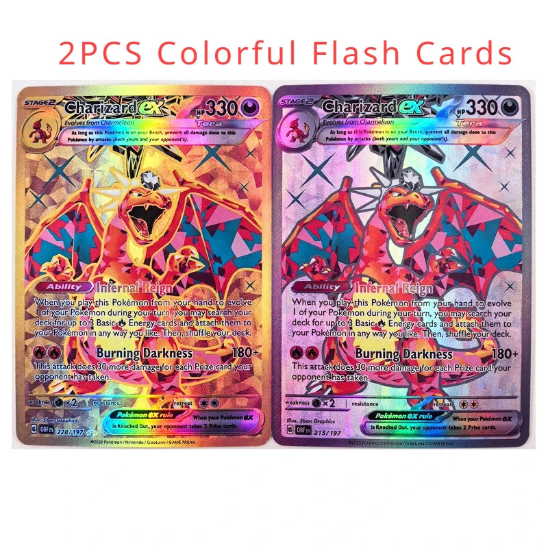 Pokemon Charizard EX English Toys Hobbies Hobby Collectibles Game Collection Anime Cards - Retail Second