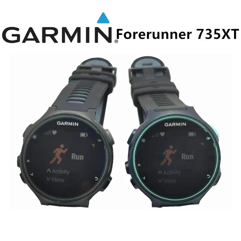 Garmin Forerunner 735XT GPS Sports Watch Triathlon Optical Heart Rate Running Swimming Riding GPS Wristwatch Original Retail Second