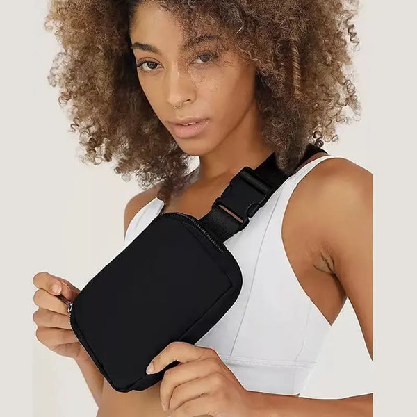 Casual Waterproof Waist Bag - Perfect for Outdoor and Travel