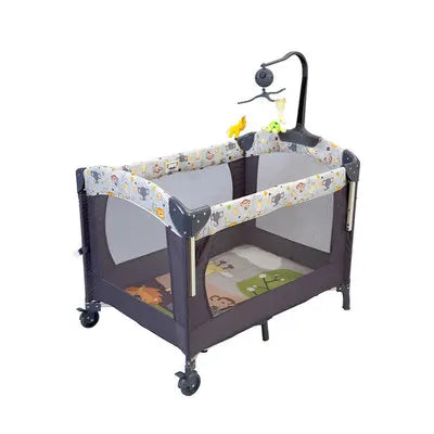 Crib baby basket baby bed splice child bed multifunctional removable folding storage Retail Second
