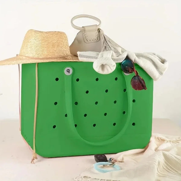 Eco-Friendly Beach Bag: Stylish & Spacious Summer Tote - Retail Second