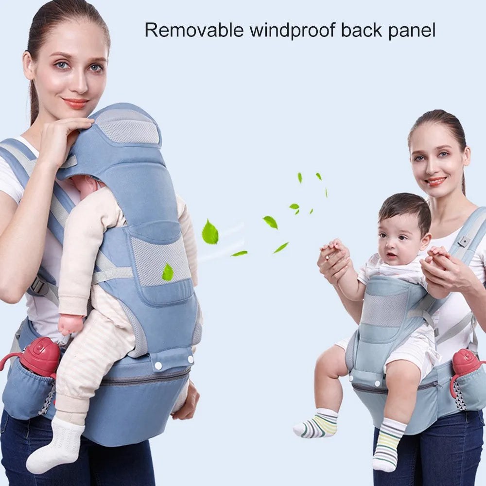 Baby Carrier Waist Stool With Storage Bag Kangaroo Shoulder Swaddle Sling Infant Kid Wrap Ergonomic Backpack Hipseat Retail Second