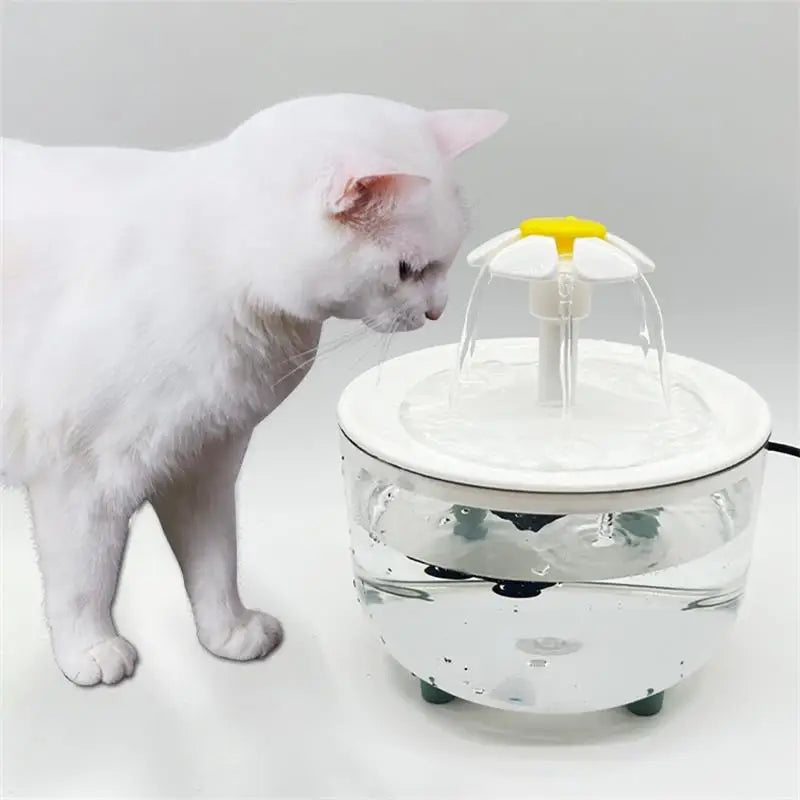 Catit Flower Fountain - Automatic Pet Water Dispenser for Hydration