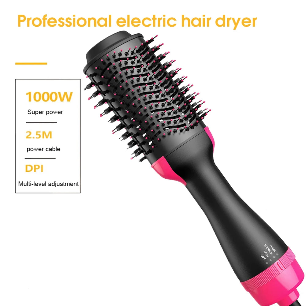 Heating Comb Straightener Hair Comb Hair Straightener Dryer and Straightening Brush Electric Comb Brush One Step Salon Hair Retail Second