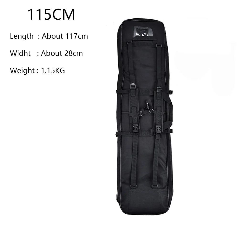 85 95 115cm Tactical Gun Bag Case Rifle Bag Backpack Sniper Carbine Airsoft Shooting Carry Shoulder Bags for Hunting Accessories Retail Second