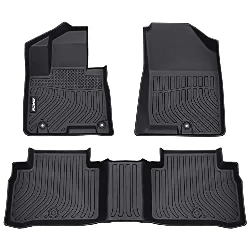 All Weather Floor Mats For Cars 5 Seats 2 Rows Front Rear Anti Dirty Pad Interior Parts Car Accessorie - Retail Second