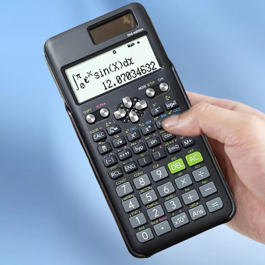 Calculator FX-991ES PLUS Portable Scientific Calculators Accounting LED Electric Counter Students School Office Retail Second
