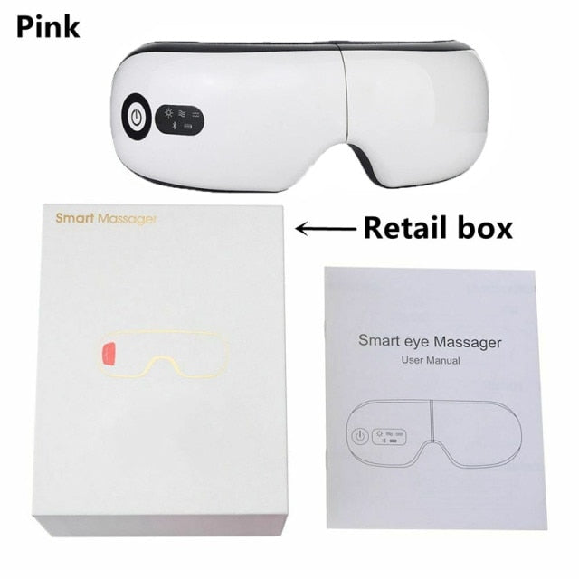 Smart Airbag Vibration Eye Protector Hot Pack Bluetooth Music - Retail Second
