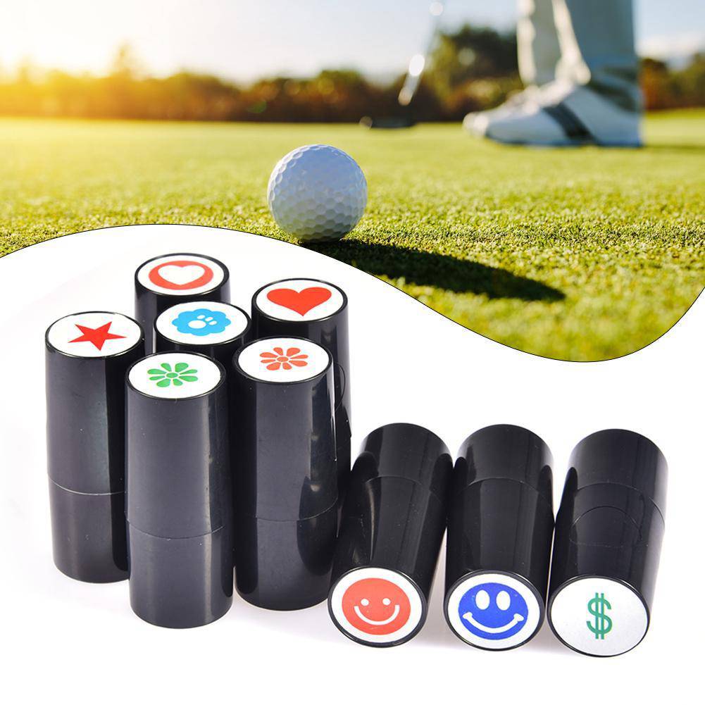 Perfeclan Quick-dry Plastic Golf Ball Stamper Stamp Marker Seal