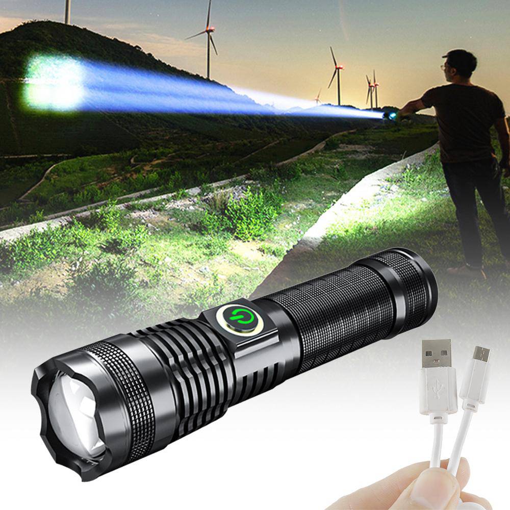 USB Rechargeable Tactical Flashlight | Outdoor Lighting Solution