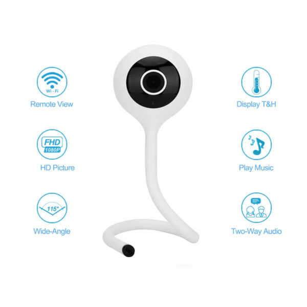 Wouwon Baby Monitor | 1080p Indoor Mini IP WiFi Camera | Baby Safety Redefined