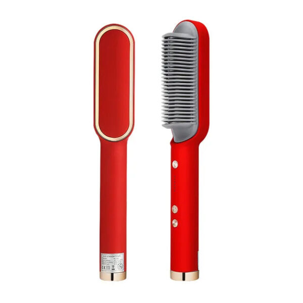 Electric Hair Straightener Brush | Quick, Safe Styling