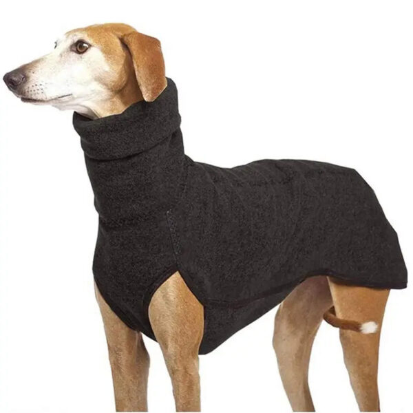 Warm Winter Fleece-Lined Dog Jacket – Water-Resistant & Multiple Sizes