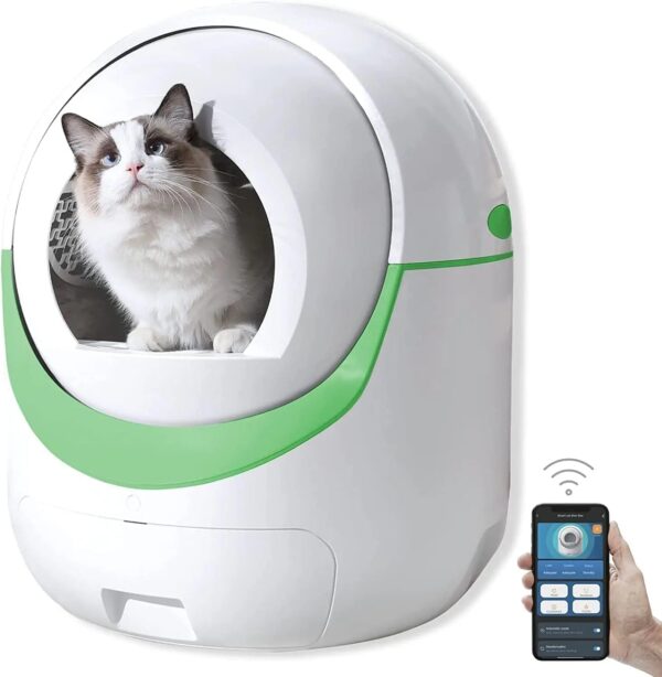 BOUSSAC Automatic Cat Litter Box Robot | Smart & Self-Cleaning