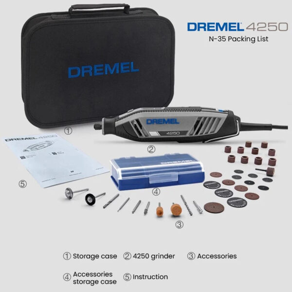 Dremel 3000/4250 Rotary Tool Kit – Versatile Multi-Tool for DIY & Crafts