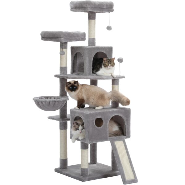 Big Cat Tree Tower - Deluxe Cat Condo Furniture