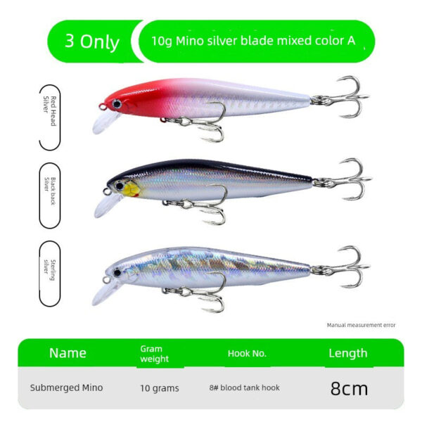 Hover Mino Lure | Fresh Water & Sea Fishing | Zhoutai Fishing